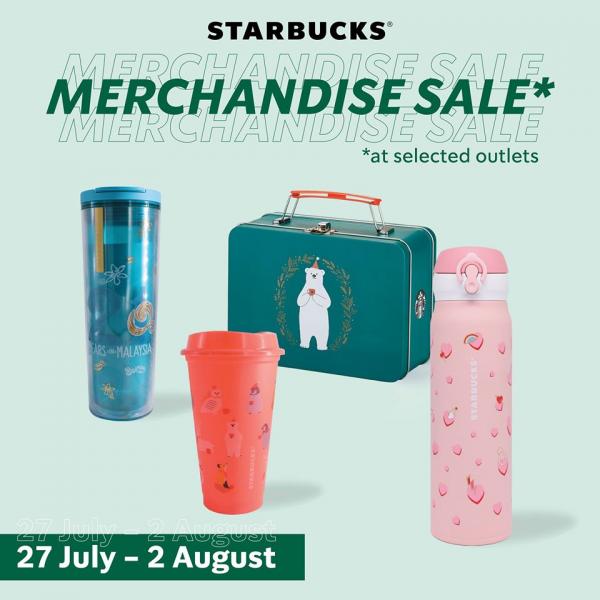 Starbucks Merchandise Sale (27 Jul 2020 - 2 Aug 2020)