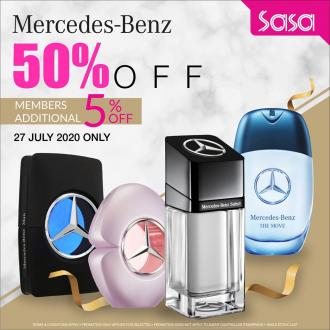 Sasa Mercedes-Benz Perfume Brand Day Sale 50% OFF (27 July 2020)