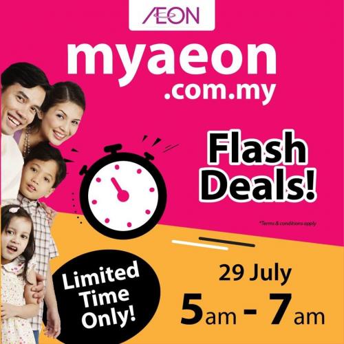 AEON 7.27 Extravaganza Sale Flash Deals on MyAEON (29 Jul 2020)