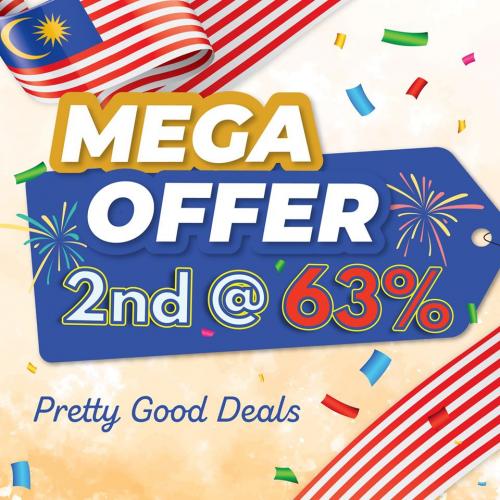 Caring Pharmacy Merdeka Mega Offer Sale 2nd @ 63% OFF (31 Jul 2020 - 31 Aug 2020)