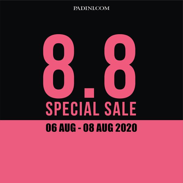 Padini 8.8 Online Sale (6 Aug 2020 - 8 Aug 2020)
