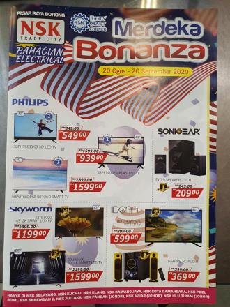 NSK Electrical Appliance Merdeka Promotion (20 August 2020 - 20 September 2020)