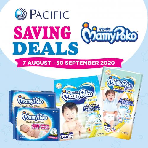 Pacific Hypermarket MamyPoko Saving Deals Promotion (7 Aug 2020 - 30 Sep 2020)