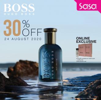 SaSa Hugo Boss Brand Day Sale 30% OFF (24 August 2020)