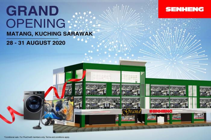 Senheng Matang Kuching Grand Opening Promotion (28 Aug 2020 - 31 Aug 2020) Senheng Matang Kuching Grand Opening Promotion (28 Aug 2020 - 31 Aug 2020)