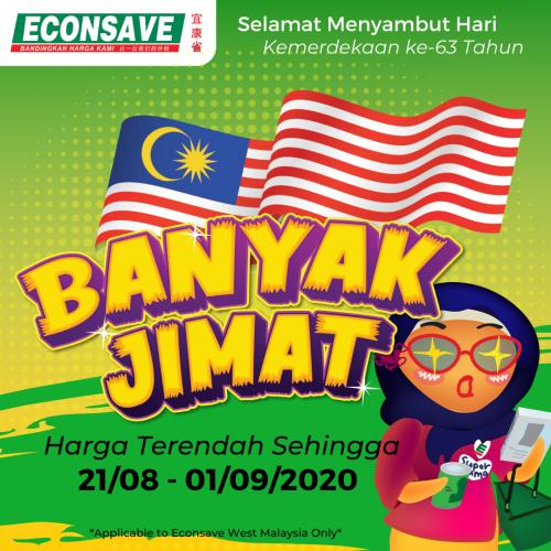 Econsave Banyak Jimat Promotion (21 Aug 2020 - 1 Sep 2020)