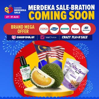 Lazada Merdeka Sale Brand Mega Offer (27 August 2020 - 31 August 2020)