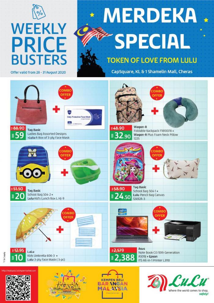 LuLu Hypermarket Merdeka Special Promotion (28 Aug 2020 - 31 Aug 2020)