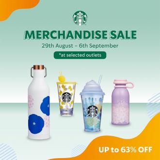 Starbucks Merchandise Sale Up To 63% OFF (29 August 2020 - 6 September 2020)