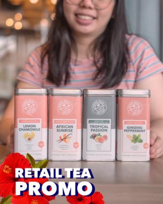 The Coffee Bean 63rd Merdeka Top Up TCB Card FREE Retail Tea Promotion  (29 August 2020 - 31 August 2020)