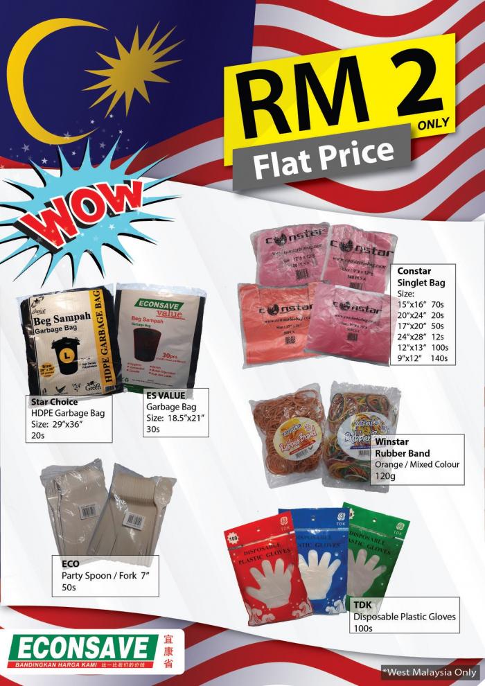 Econsave RM2 Flat Price Promotion