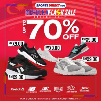 Sports Direct Merdeka Day Online Flash Sale Up To 70% OFF (31 August 2020)