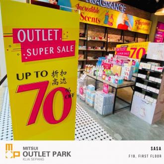 SaSa Super Sale Up To 70% OFF at Mitsui Outlet Park