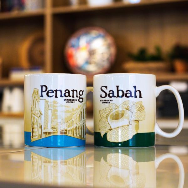 Starbucks Sabah and Penang Mugs