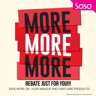 Sasa Makeup & Hair Care Products Instant Rebate Promotion (11 September 2020 - 13 September 2020)