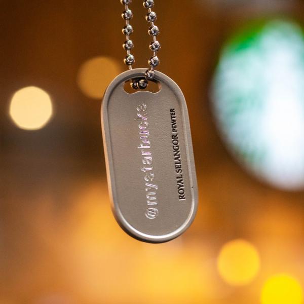 Starbucks Royal Selangor ID Tag