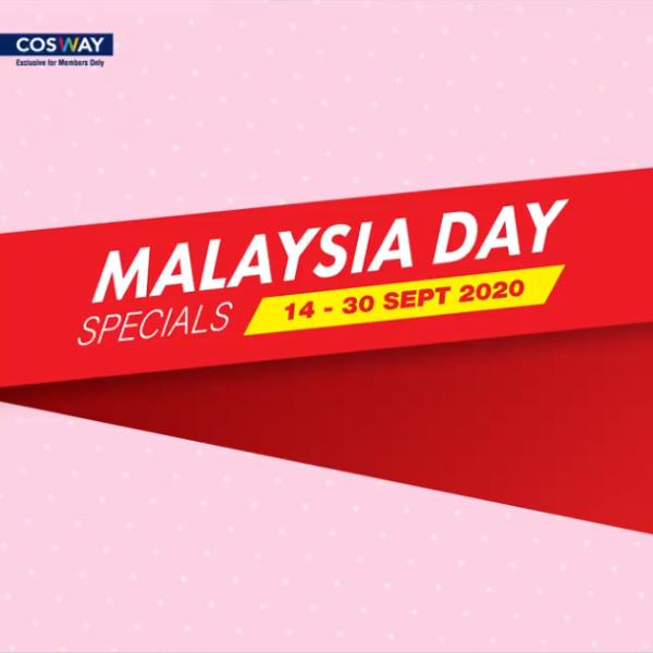Cosway Malaysia Day Promotion (14 Sep 2020 - 30 Sep 2020)