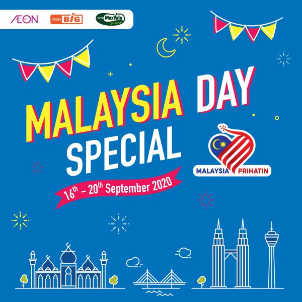 AEON Malaysia Day Promotion (16 Sep 2020 - 20 Sep 2020)