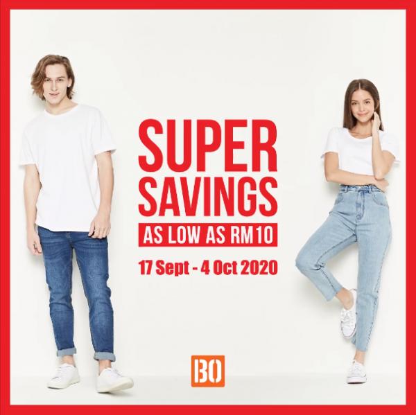 Brands Outlet Super Savings Sale As Low As RM10 (17 Sep 2020 - 4 Oct 2020)