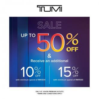 Tumi Special Sale Up To 50% OFF at Johor Premium Outlets (17 September 2020 - 30 September 2020)