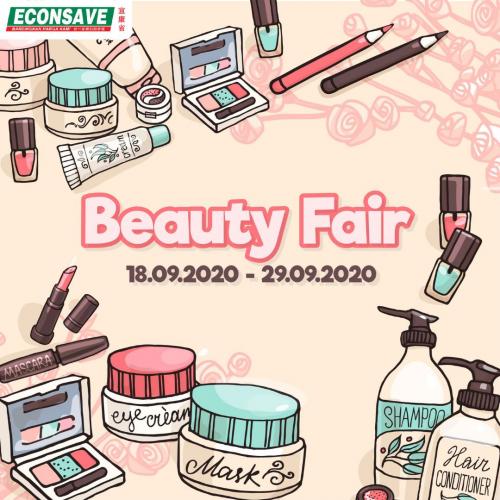 Econsave Beauty Fair Promotion (18 Sep 2020 - 29 Sep 2020)