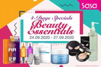 Sasa Beauty Essentials Sale (24 September 2020 - 27 September 2020)