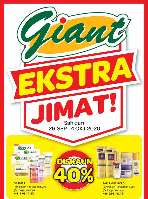 Giant Personal Care Promotion (26 Sep 2020 - 4 Oct 2020)