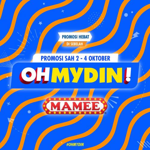 MYDIN Mamee Products Promotion (2 Oct 2020 - 4 Oct 2020) MYDIN Mamee Products Promotion (2 Oct 2020 - 4 Oct 2020)