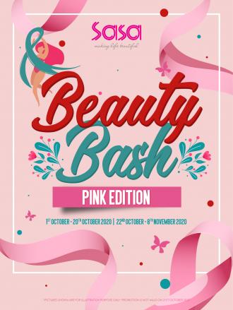 SaSa Beauty Bash Pink Edition Promotion Catalogue (1 October 2020 - 8 November 2020)