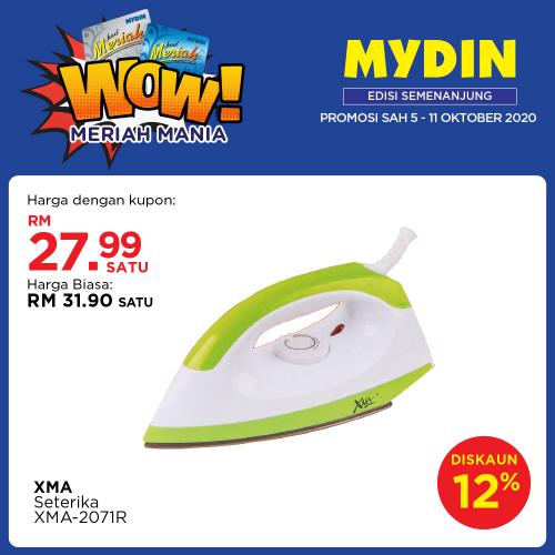MYDIN Meriah Mania Coupons Promotion (5 Oct 2020 - 11 Oct 2020)