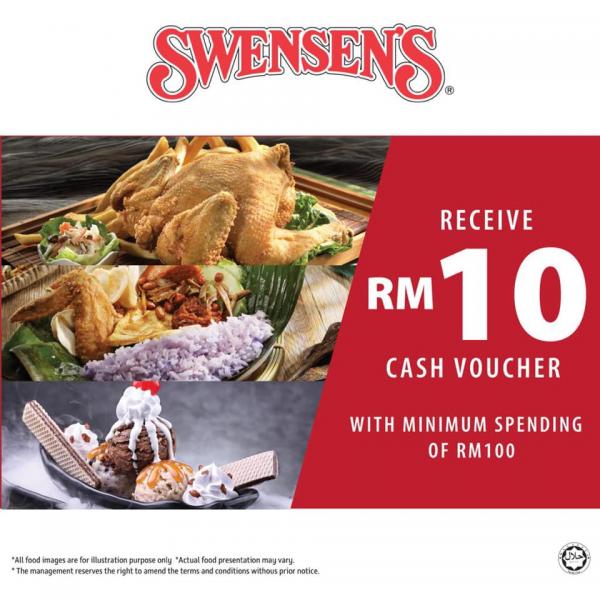 Swensen's FREE RM10 Cash Voucher Promotion Swensen's FREE RM10 Cash Voucher Promotion