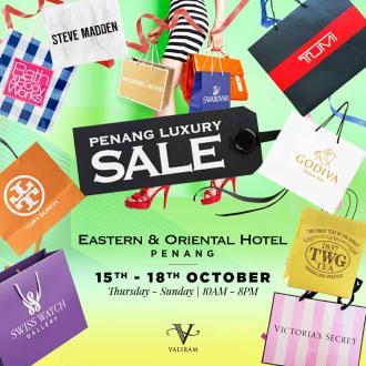 Valiram Penang Luxury Sale at Eastern & Oriental Hotal Penang (15 October 2020 - 18 October 2020)