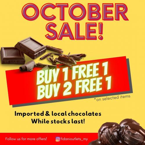 Fidani Chocolate October Sale at Johor Premium Outlets (12 Oct 2020 - 31 Oct 2020)