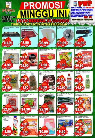 Salamku Weekly Promotion (16 October 2020 - 31 October 2020)