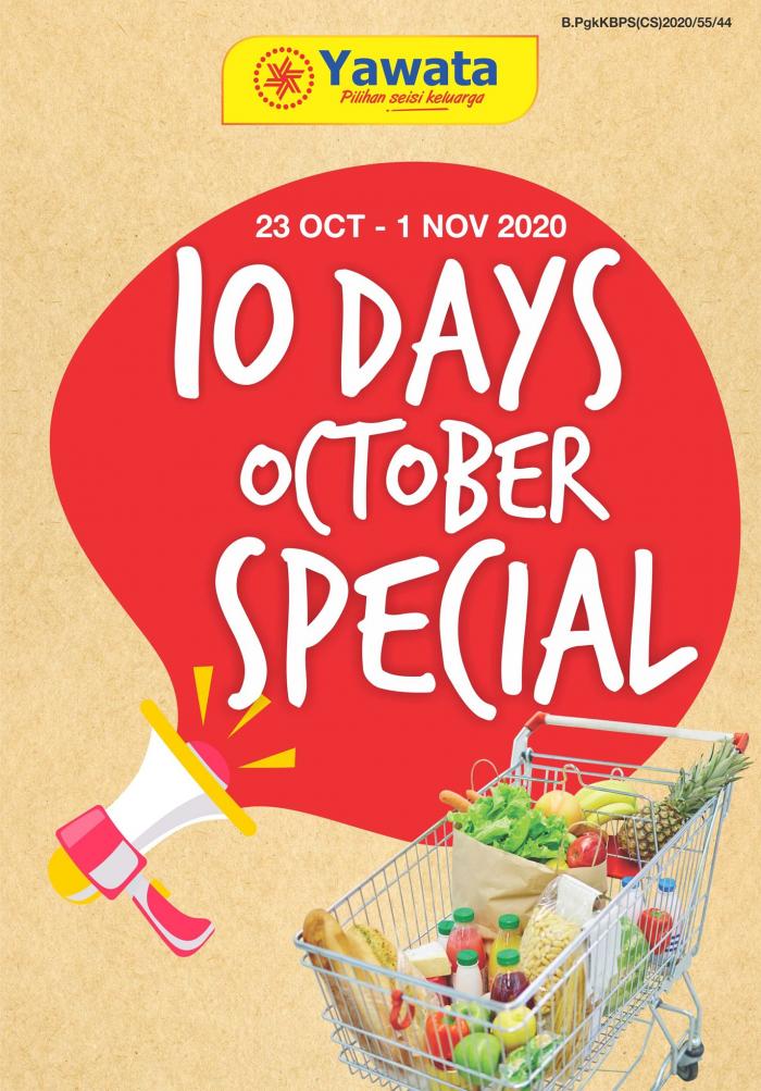 Pasaraya Yawata 10 Days October Promotion (23 Oct 2020 - 1 Nov 2020) Pasaraya Yawata 10 Days October Promotion (23 Oct 2020 - 1 Nov 2020)
