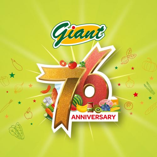 Giant 76th Anniversary Promotion (23 Oct 2020 - 26 Oct 2020)