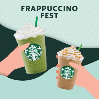 Starbucks Frappuccino Fest Promotion 2nd Frappuccino @ RM8 (28 October 2020)