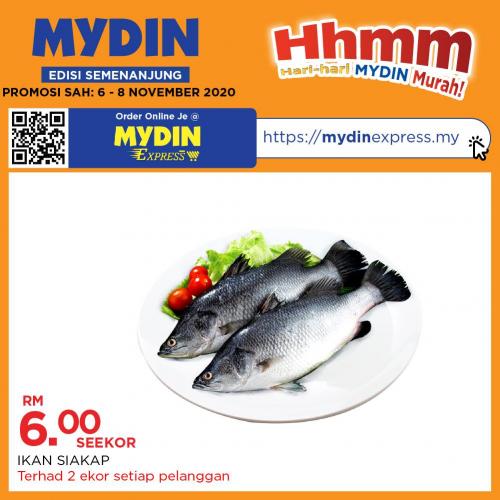 MYDIN Hari-Hari Murah Promotion (6 Nov 2020 - 8 Nov 2020)