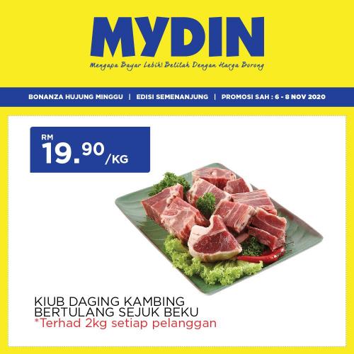 MYDIN Weekend Promotion (6 Nov 2020 - 8 Nov 2020)