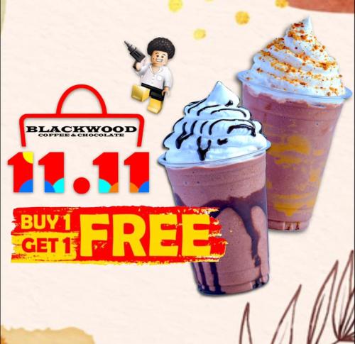 Blackwood Coffee & Chocolate 11.11 Buy 1 FREE 1 Promotion (11 Nov 2020 - 27 Nov 2020)