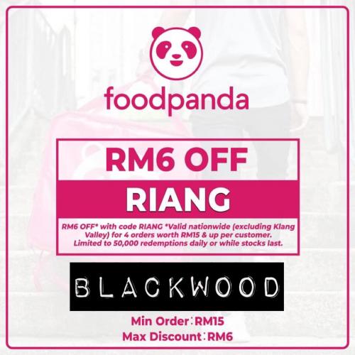 Blackwood Coffee & Chocolate Promotion FREE RM6 OFF Promo Code on FoodPanda