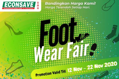 Econsave Foot Wear Fair Promotion (12 Nov 2020 - 22 Nov 2020)