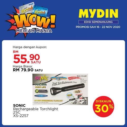 MYDIN Meriah Mania Coupons Promotion (16 Nov 2020 - 22 Nov 2020)