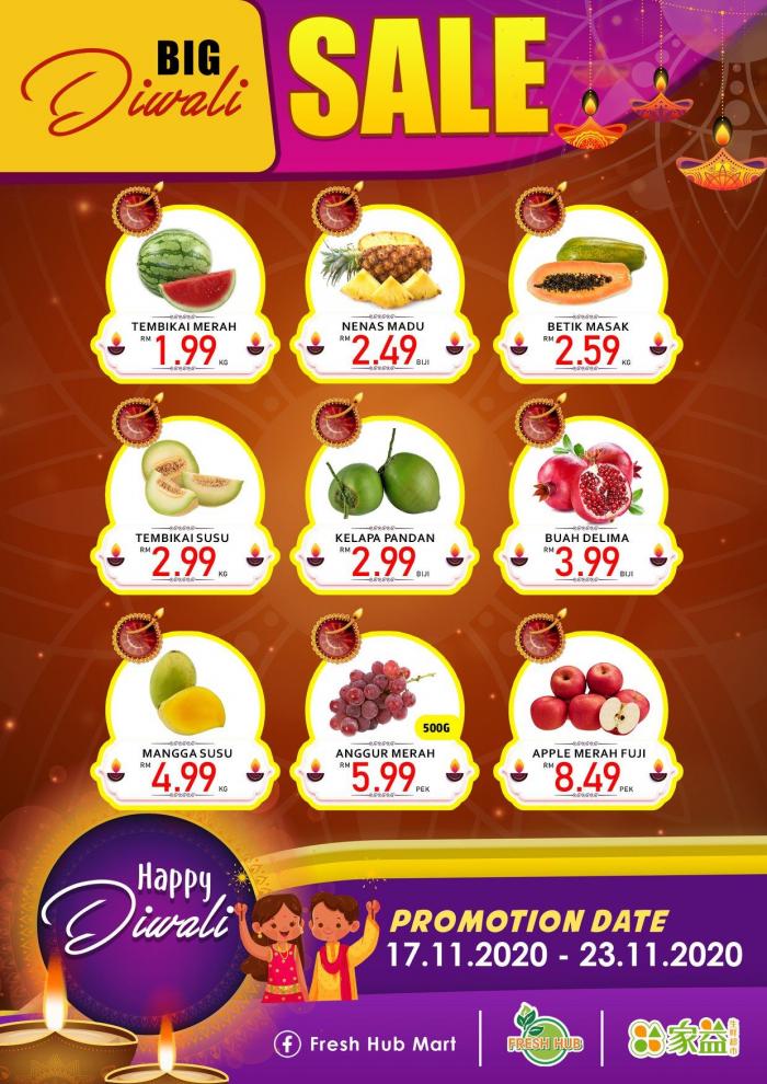 Fresh Hub Big Diwali Sale Promotion (17 Nov 2020 - 23 Nov 2020)