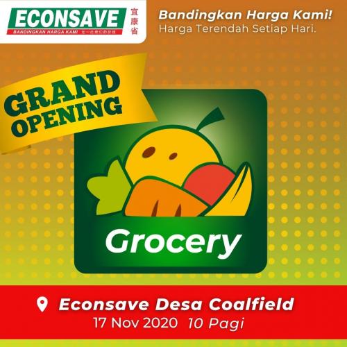 Econsave Desa Coalfields Grocery Opening Promotion (17 Nov 2020 - 30 Nov 2020)