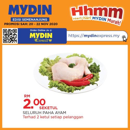 MYDIN Hari-Hari Murah Promotion (20 Nov 2020 - 22 Nov 2020)