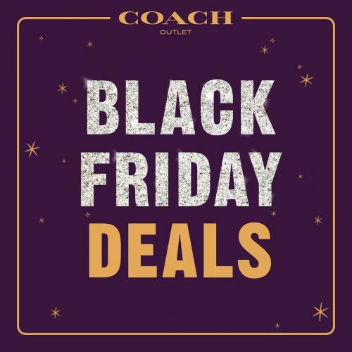 Coach Black Friday Sale 50% OFF Storewide at Genting Highlands Premium Outlets (27 Nov 2020 - 29 Nov 2020)