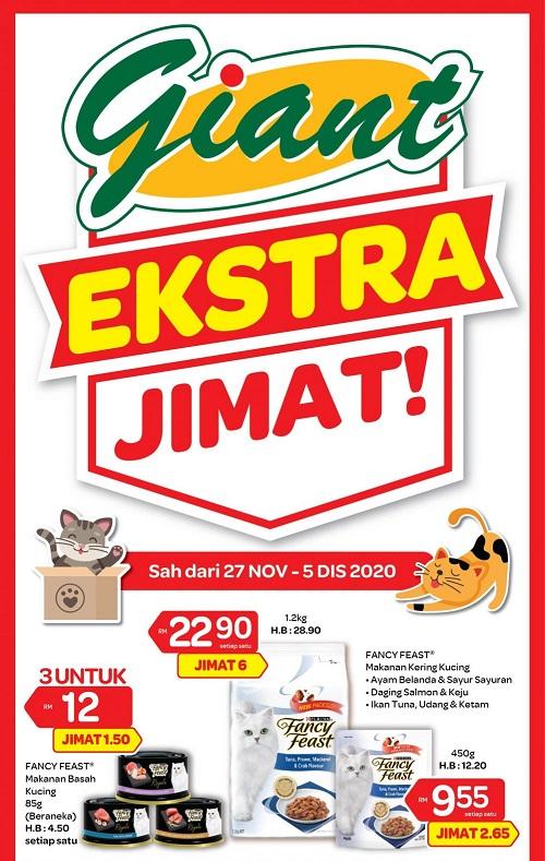 Giant Cat Food Promotion (27 Nov 2020 - 5 Dec 2020)