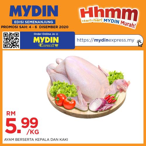 MYDIN Hari-Hari Murah Promotion (4 Dec 2020 - 6 Dec 2020)