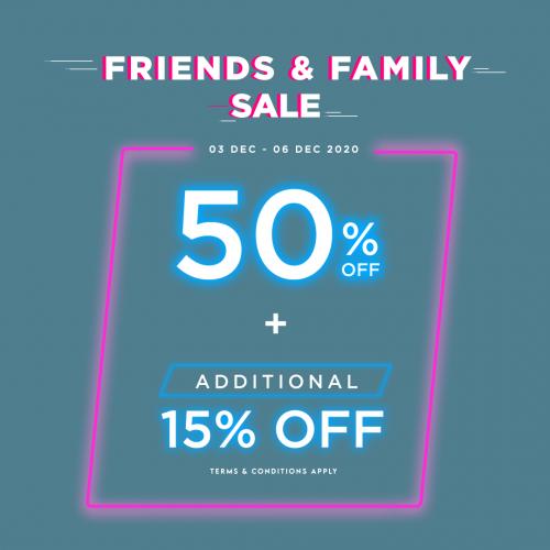 Samsonite Online Friends & Family Sale 50% OFF (3 Dec 2020 - 6 Dec 2020)